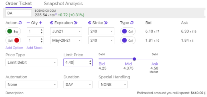 ba snapshot analysis